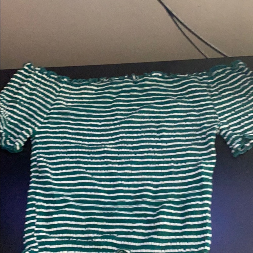 Off the shoulder shirt